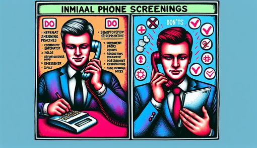 Conducting Initial Phone Screenings: Dos and Don'ts