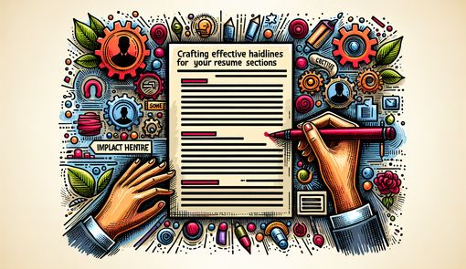 Crafting Effective Headlines for Your Resume Sections