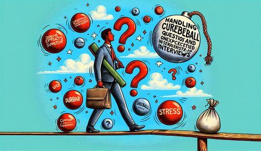 Handling Curveball Questions and Unexpected Scenarios in Stress Interviews