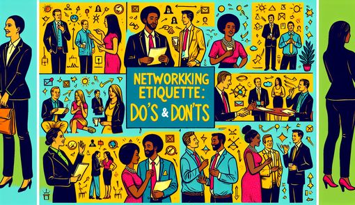 Networking Etiquette: Do's and Don'ts