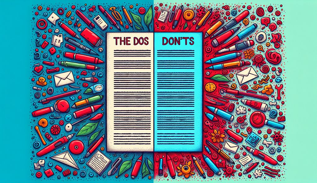 The Dos and Don'ts of Cover Letter Writing