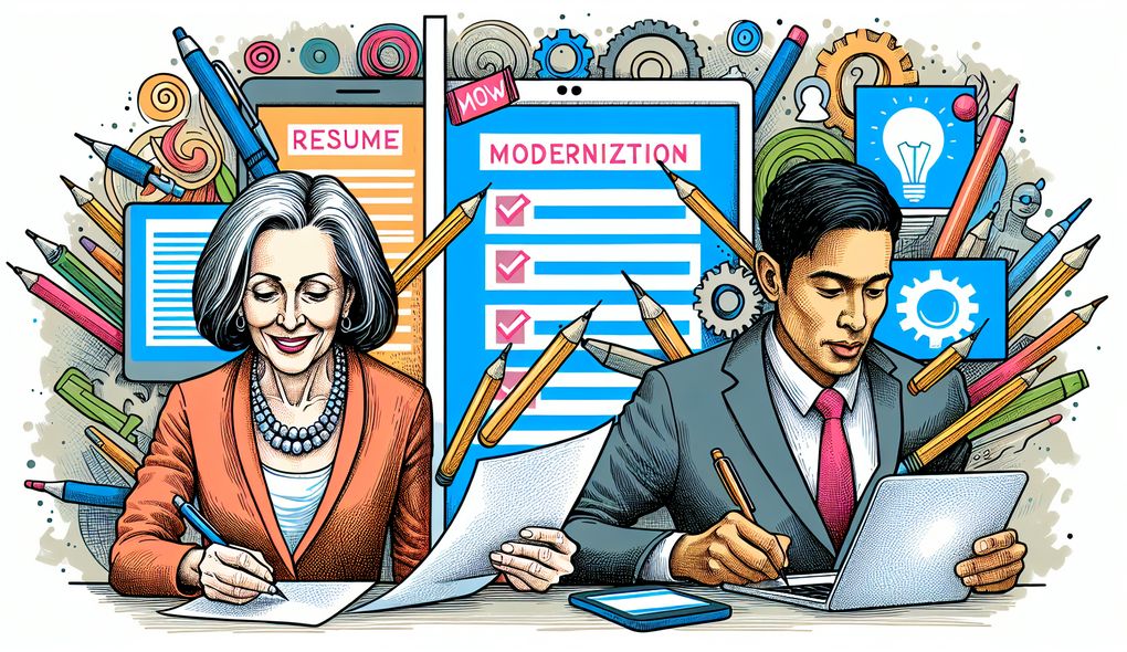 Tips for Older Job Seekers on Modernizing Their Resumes