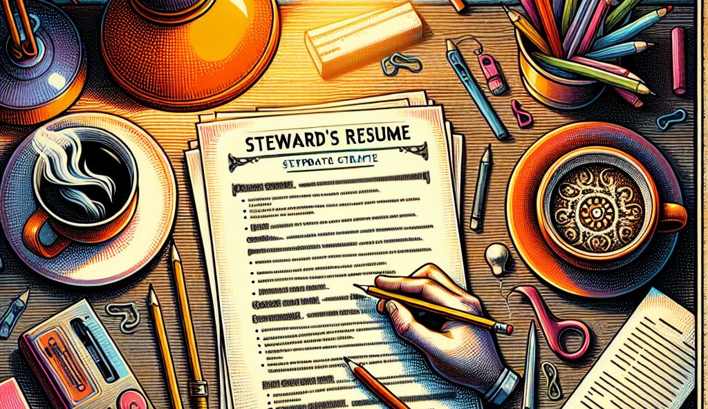 Crafting Your Steward Resume: A Step-by-Step Guide