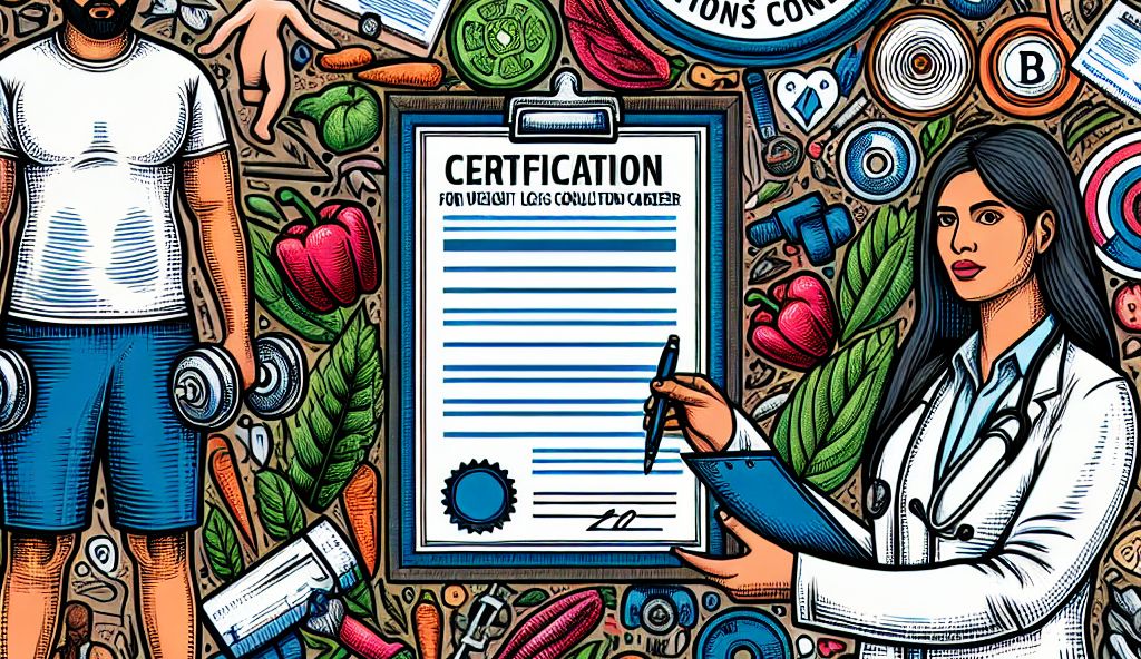 Key Certifications for a Weight Loss Consultant Career