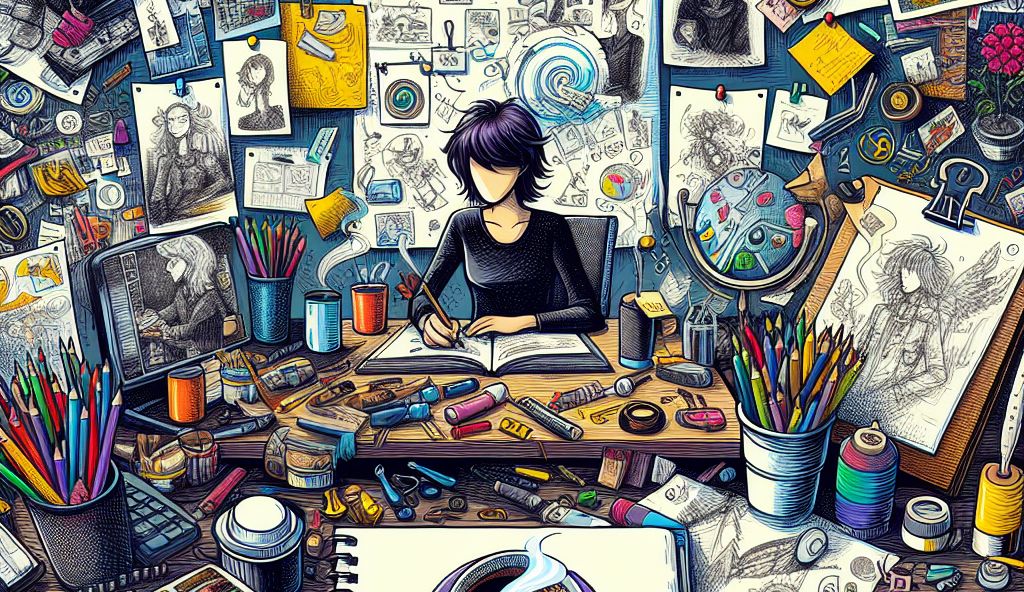 Life as a Professional Illustrator: A Glimpse into the Creative Process