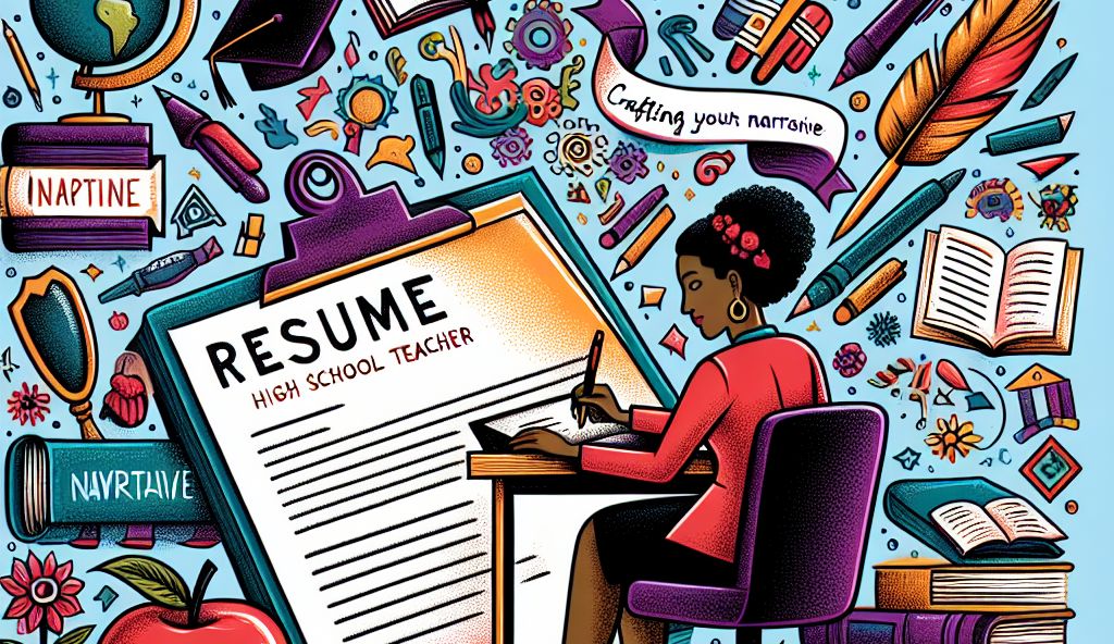 Crafting Your Narrative: Resume Writing Tips for High School Teachers