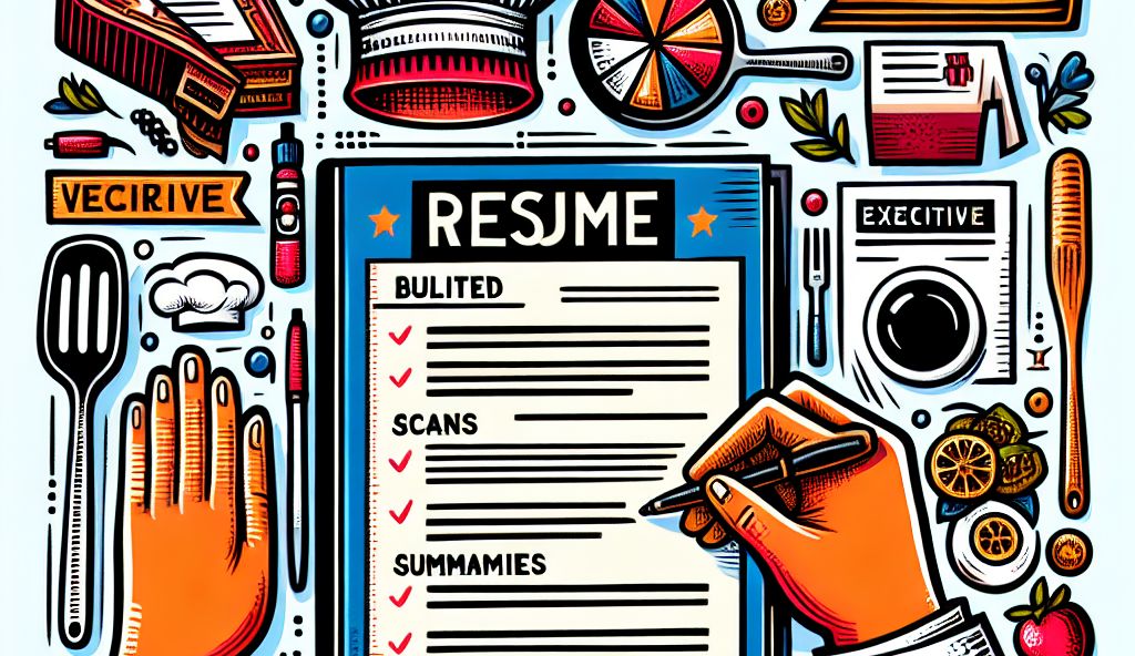 Crafting a Winning Resume for Executive Chefs: Secret Ingredients Revealed