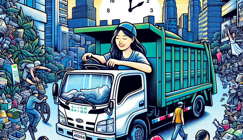 Behind the Wheel: A Day in the Life of a Waste Collection Driver