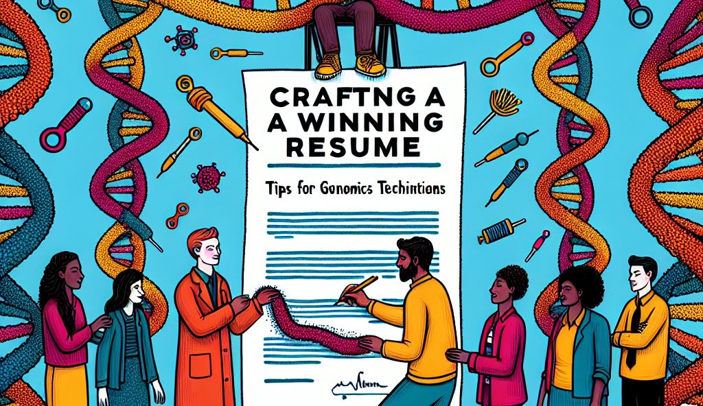 Crafting a Winning Resume: Tips for Genomics Technicians