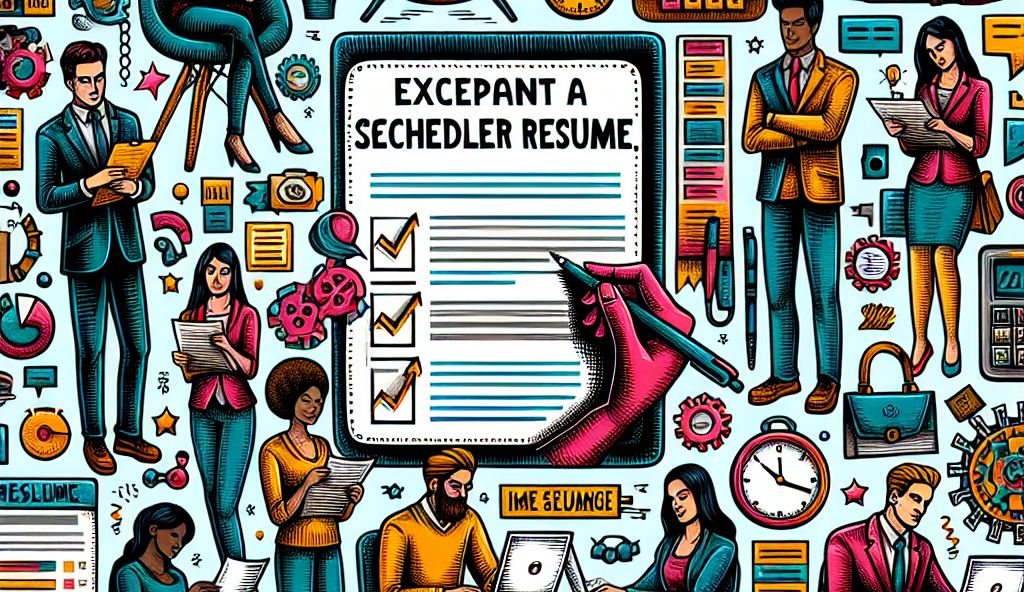 Crafting a Winning Scheduler Resume: Tips and Examples