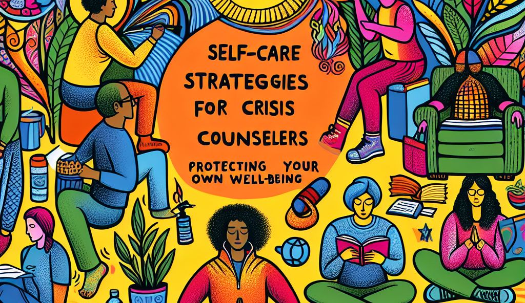 Self-Care Strategies for Crisis Counselors: Protecting Your Own Well-being