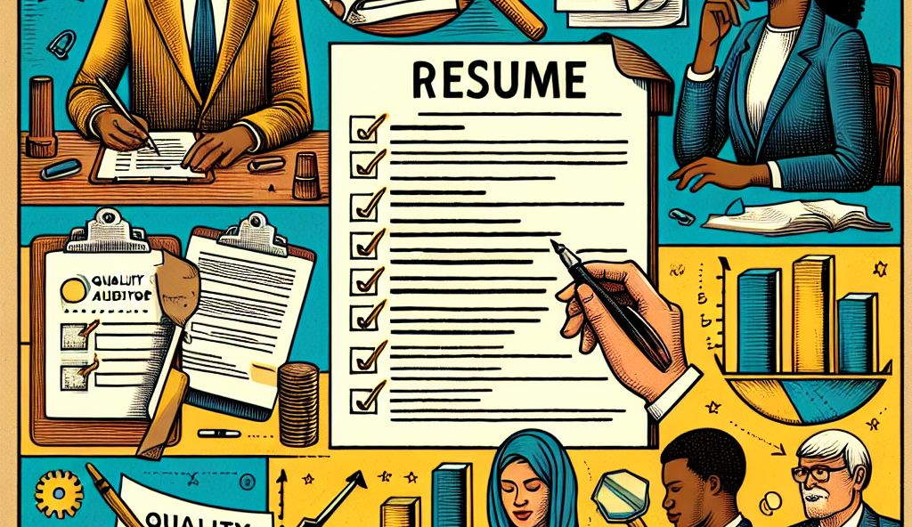 Crafting Your Resume for a Quality Auditor Position: Essential Tips