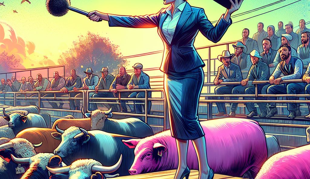 Auctioning Upwards: Strategies for Advancing Your Career as a Livestock Auctioneer