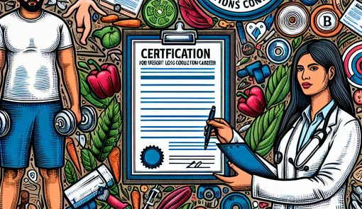 Key Certifications for a Weight Loss Consultant Career