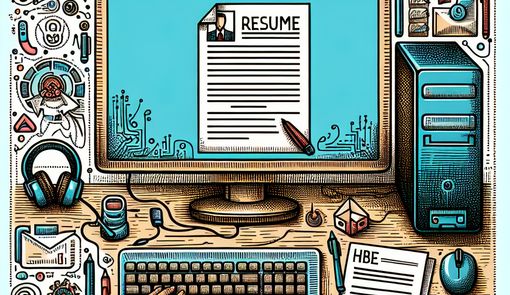 Crafting the Perfect Resume for a Support Desk Technician Role