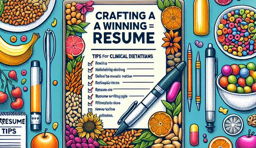 Crafting a Winning Resume: Tips for Clinical Dietitians