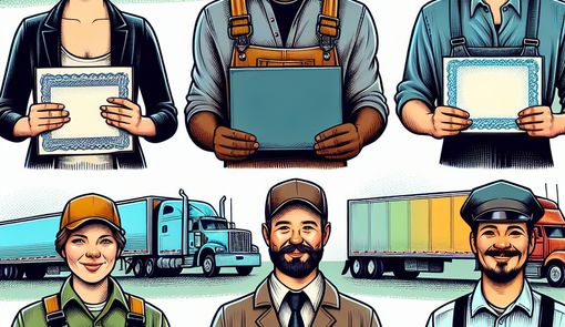 Road to Certifications: Essential Credentials for Truck Drivers