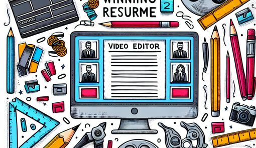 Crafting a Winning Video Editor Resume: A Comprehensive Guide