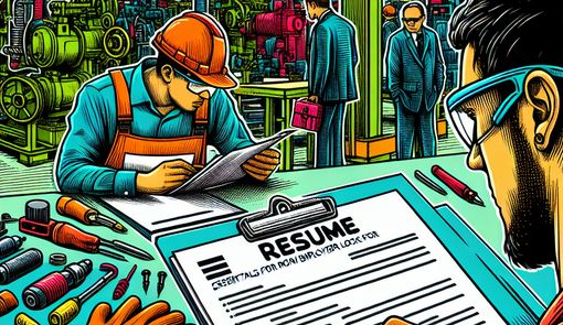 Resume Essentials for Machine Operators: What Employers Look For