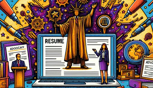 Crafting a Stellar Advocacy Director Resume: Tips and Best Practices