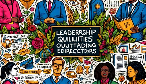 Leadership Qualities That Distinguish Outstanding Education Directors