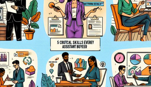 5 Crucial Skills Every Assistant Buyer Must Have