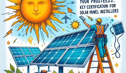 Brightening Your Prospects: Key Certifications for Solar Panel Installers