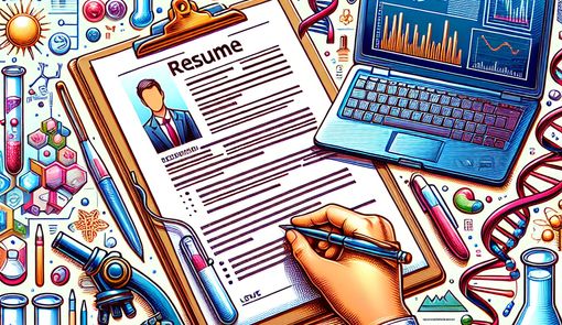 Crafting Your Resume for a Scientific Product Manager Position