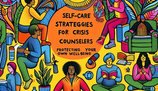 Self-Care Strategies for Crisis Counselors: Protecting Your Own Well-being