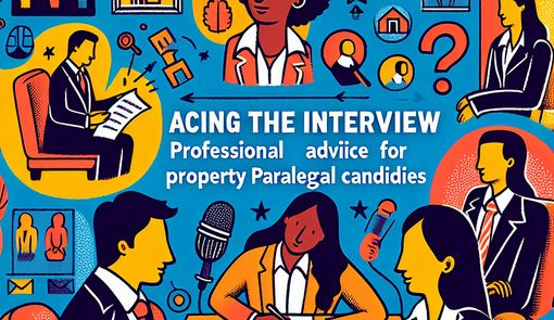 Acing the Interview: Professional Advice for Property Paralegal Candidates