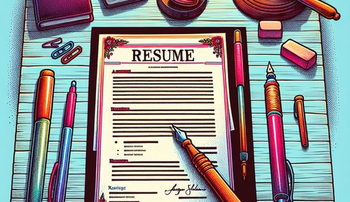 Crafting the Perfect Resume for a General Counsel Position