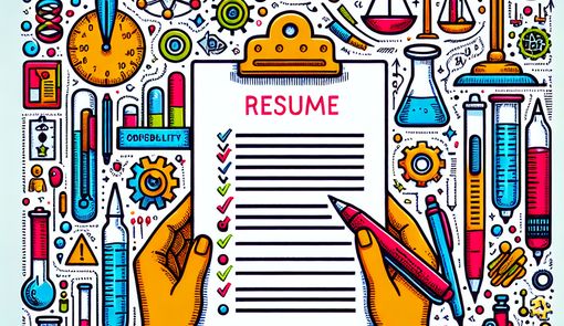 Crafting the Perfect Resume for a Stability Coordinator Position