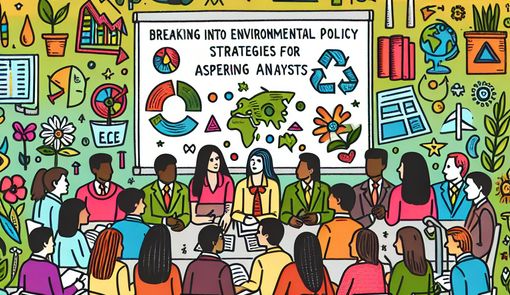 Breaking into Environmental Policy: Strategies for Aspiring Analysts