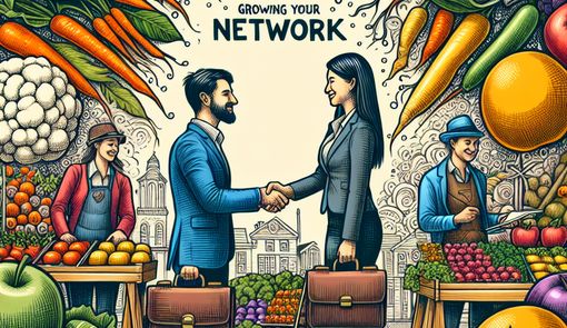 Growing Your Network: Building Relationships in the Organic Produce Sales Field