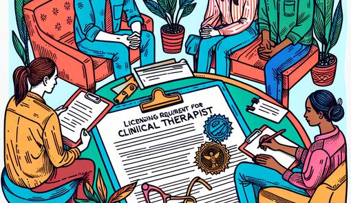 Licensing Requirements for Clinical Therapists: What You Need to Know