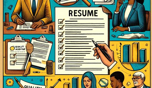 Crafting Your Resume for a Quality Auditor Position: Essential Tips