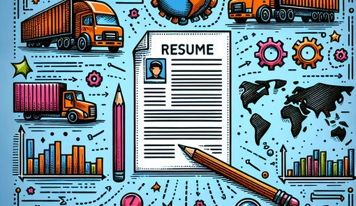 Optimizing Your Resume for Supply Chain Consulting Positions