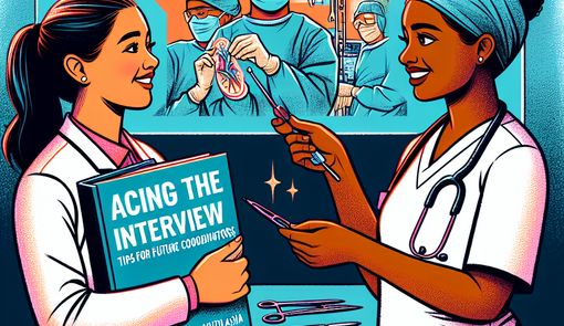 Acing the Interview: Tips for Future Surgical Coordinators