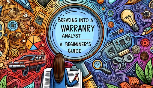 Breaking into a Warranty Analyst Career: A Beginner's Guide