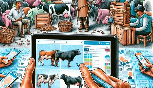 Online Bids and Bytes: The Digital Transition of Livestock Auctioneering