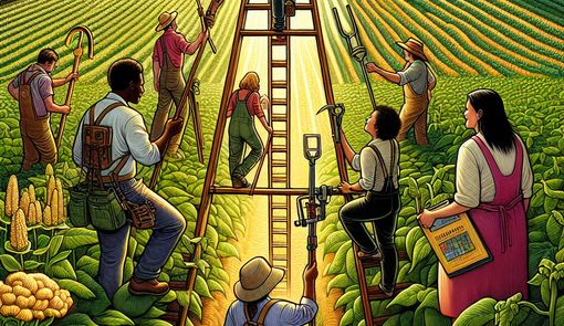 Climbing the Ladder: Growth Opportunities for Agricultural Extension Officers