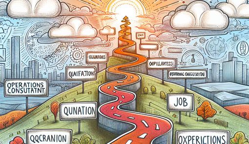 Mapping Your Career Path to Operations Consultant Excellence