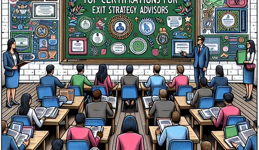 Top Certifications for Exit Strategy Advisors