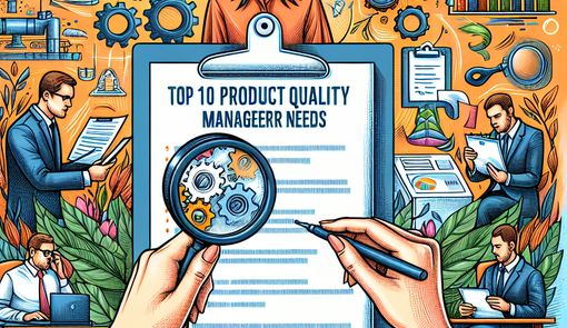 Top 10 Essential Skills Every Product Quality Manager Needs