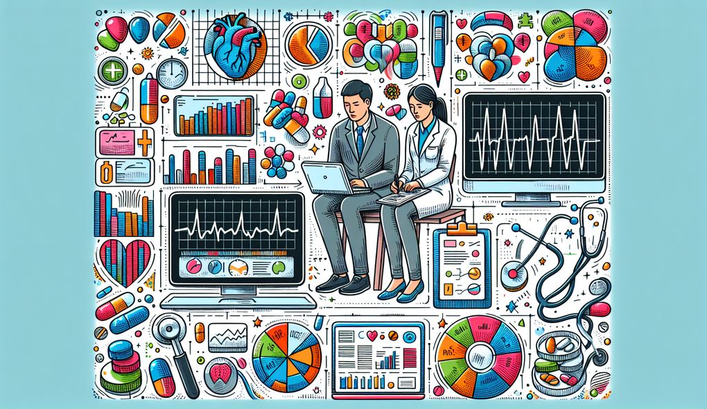 Can you give an example of a time when you used statistical software and models to analyze healthcare data?