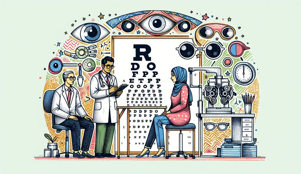 How do you educate patients on eye care, preventative practices, and treatment options?