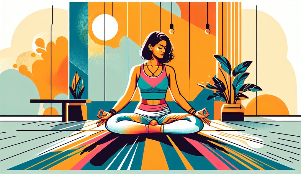 Describe how you incorporate mindfulness and meditation into your yoga classes.