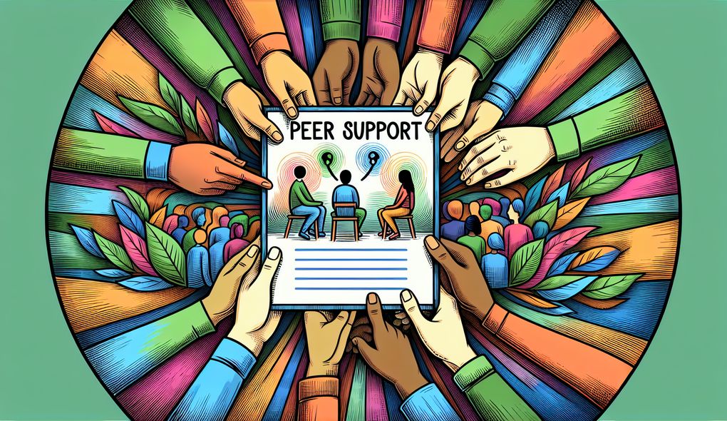 What do you understand about the principles of recovery and peer support?