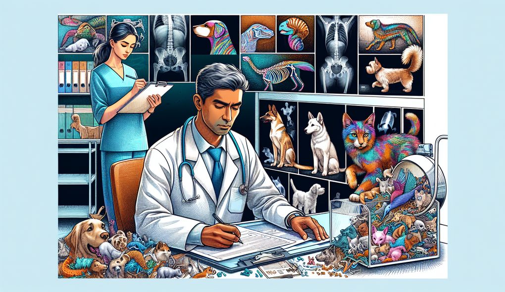 What is the role of a Veterinary Radiologist?