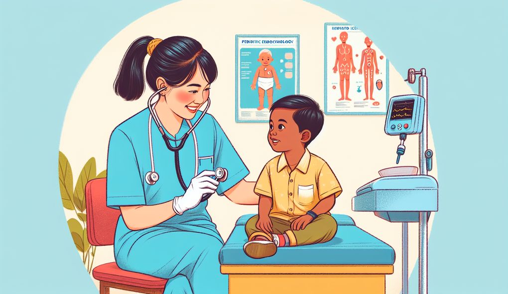 What steps do you take to coordinate with other healthcare professionals to ensure comprehensive care for pediatric patients?